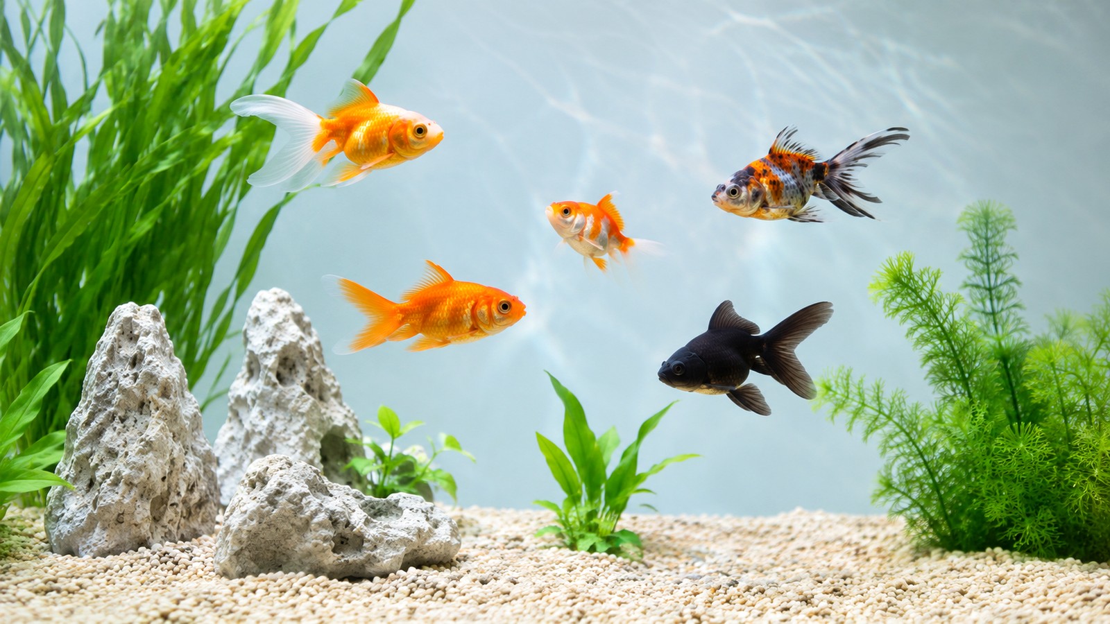 Assistenza per pesci e acquari domestici